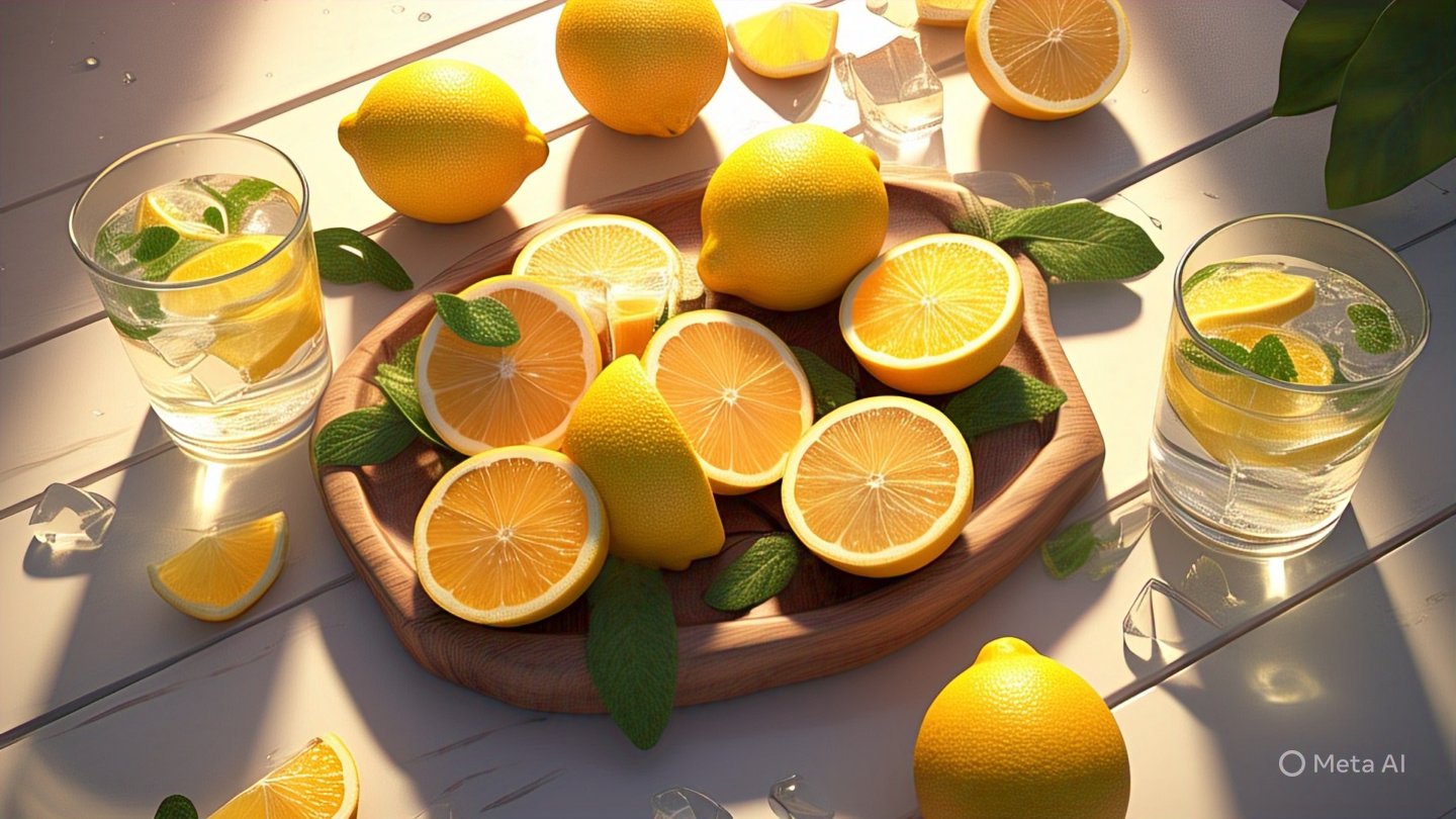 Lemon or Citrus: Refreshing Nausea Relief - Home Remedies for Puking